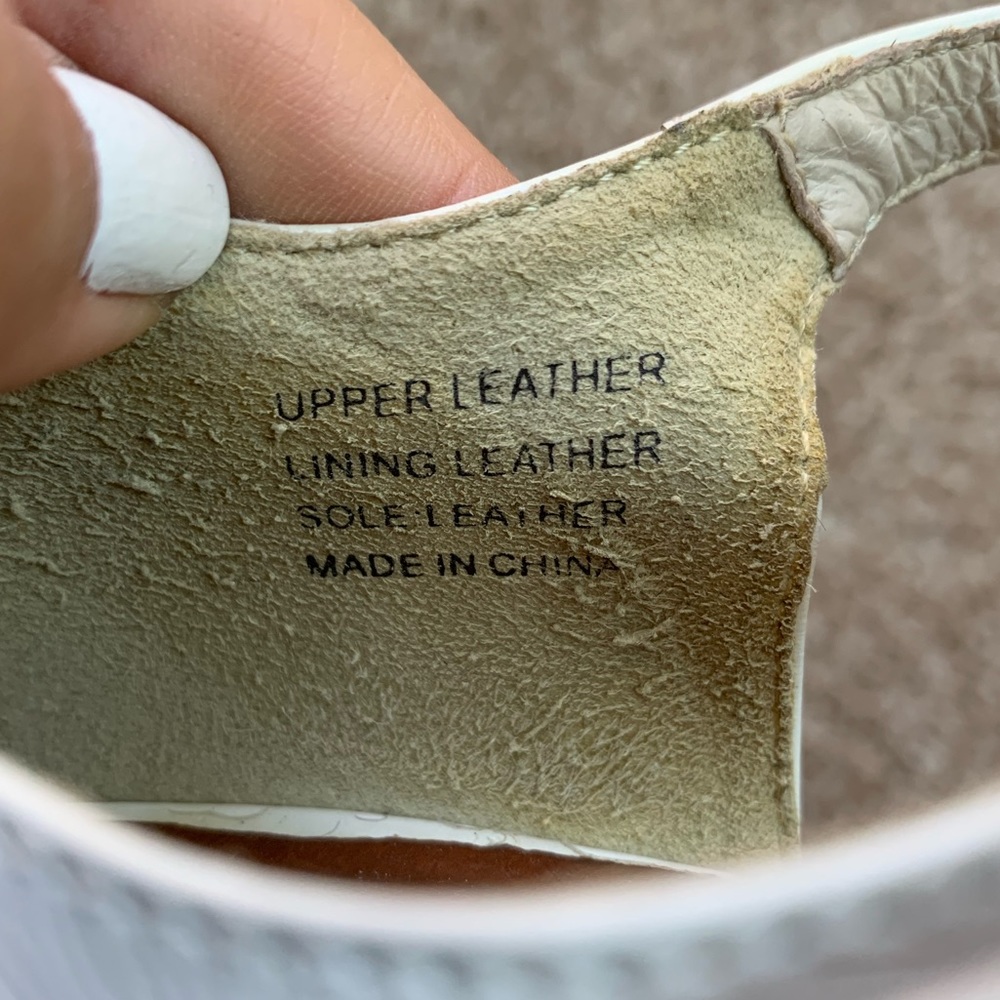 *SOLD* Re-Mix Gabriele Leather Heels - Picture 12 of 16